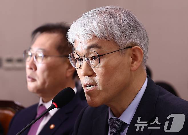 천대엽 법원행정처장. 2025.5.2/뉴스1 ⓒ News1 김민지 기자