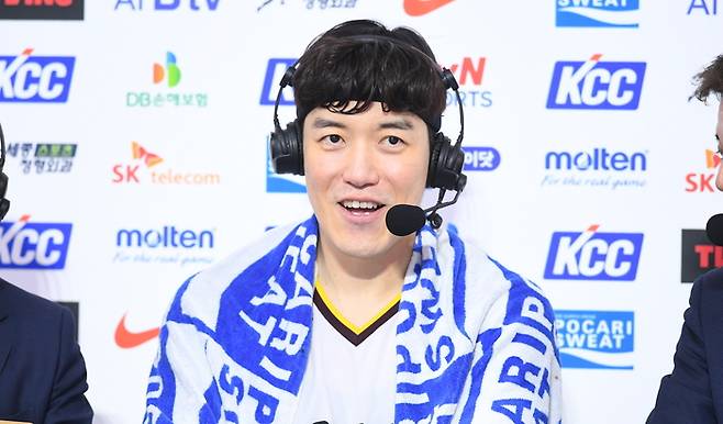 허일영은 7일 챔프전 2차전에서 12점 3리바운드로 팀 승리에 이바지했다. 사진 | KBL