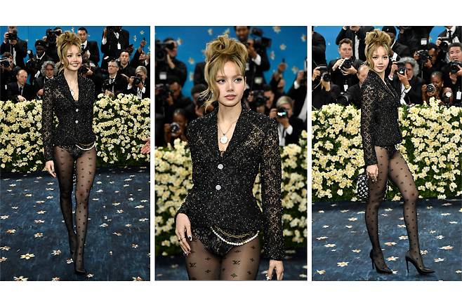 멧 갈라에 참석한 리사. /AP 연합뉴스