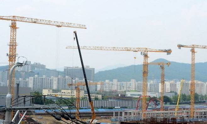 건설 공사 현장 전경.ⓒ뉴시스