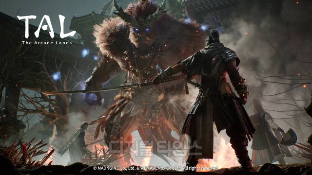 신작 '탈: 디 아케인 랜드' 공식 이미지. 위메이드맥스 제공