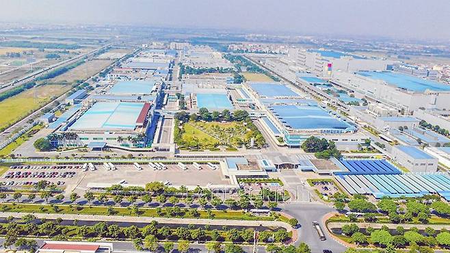 베트남 빈푹성 산업단지. 빈푹성 제공