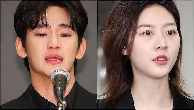 김수현(왼쪽), 故 김새론 /사진=연합뉴스