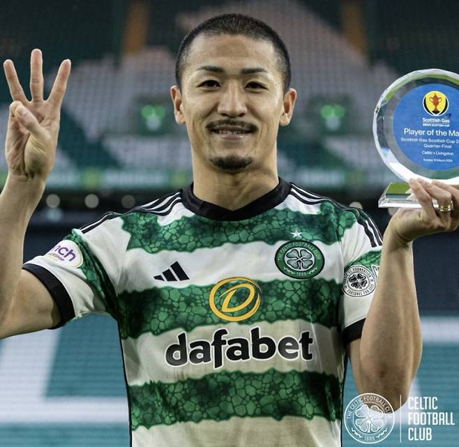 마에다 다이젠. 사진=셀틱 SNS