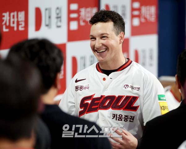 올 시즌 키움 선발진을 외롭게 지키는 케니 로젠버그. IS 포토