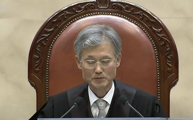 조희대 대법원장 (SBS 화면 갈무리)