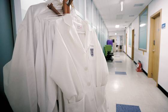 지난 4월 16일 서울 시내의 한 의과대학. 뉴시스