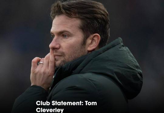 톰 클레버리 감독과 결별을 발표한 왓퍼드 구단. 사진[연합뉴스]