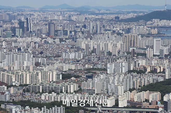 서울 강남·송파구 일대 아파트[한주형 기자]