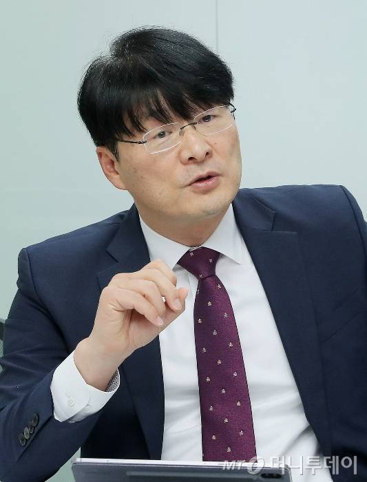 'AI와 한국의 미래' 지상 좌담회. 김덕호 경제사회노동위원회 상임위원 /사진=김창현 기자 chmt@