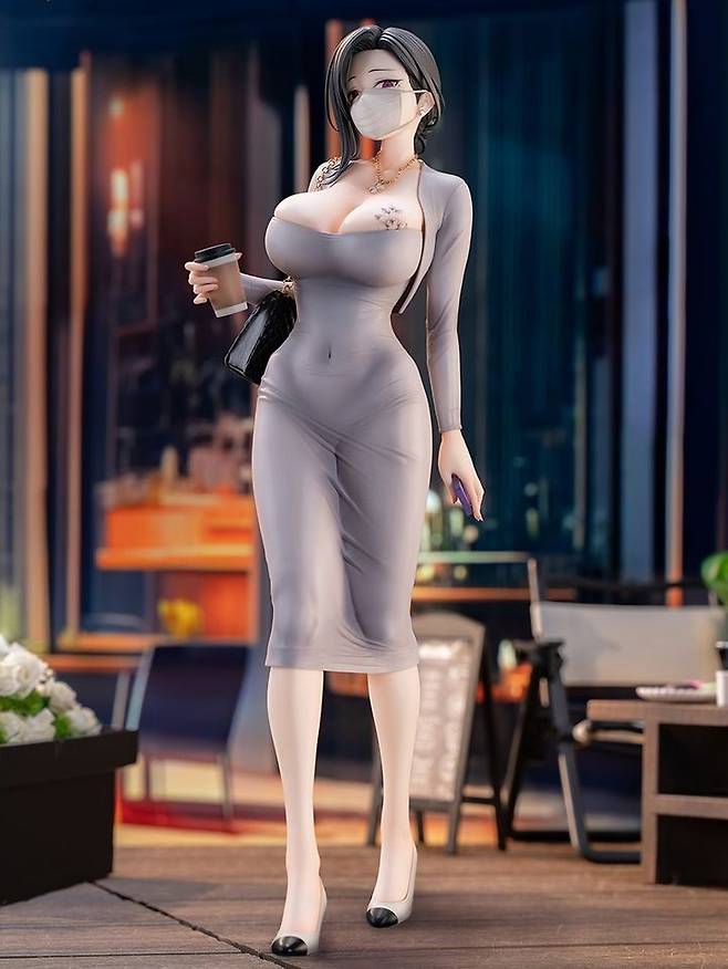 동탄 미시룩 피규어. (사진=판매처 캡처) *재판매 및 DB 금지