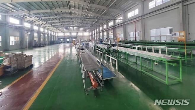 [광주=뉴시스] 이영주 기자 = 10일 광주 광산구 위니아딤채 공장이 김치냉장고 생산재개 소식에도 불구하고 멈춰서있다. (사진 = 독자 제공) 2023.11.12. photo@newsis.com