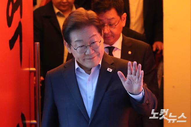 이재명 더불어민주당 대선 후보. 황진환 기자