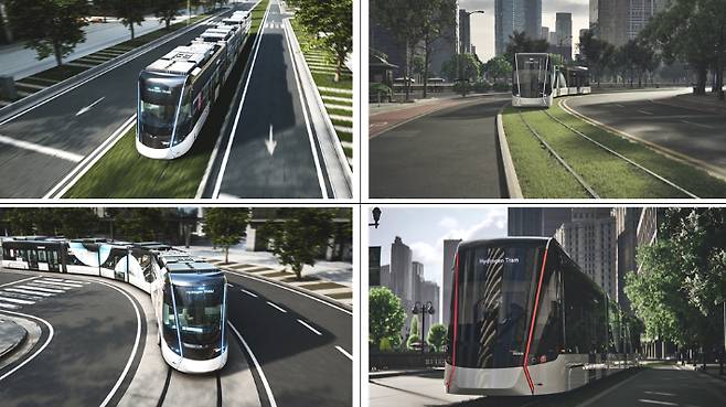 수소 트램. 부산시 제공