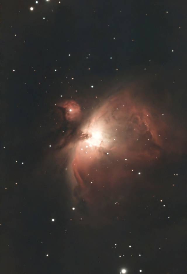 국립광주과학관 스마트 천체망원경으로 촬영한 오리온 대성운. 사진 제공=국립광주과학관