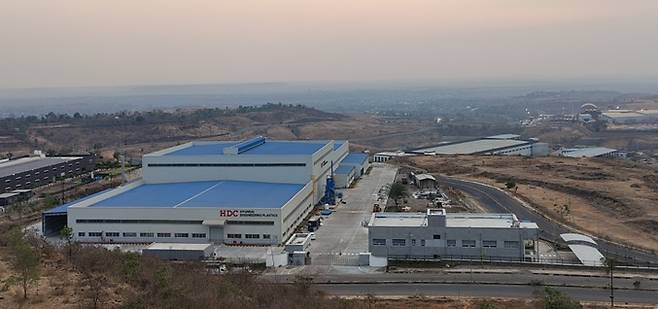 HDC현대EP 인도법인 3공장 전경