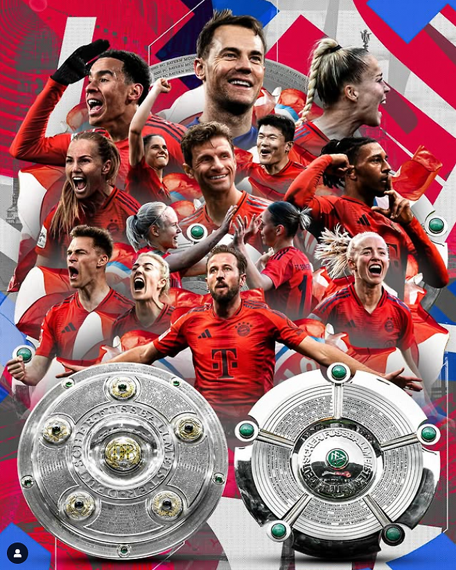 바이에른 뮌헨 인스타그램 캡처