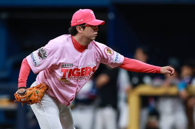 5일 키움전 역투하는 양현종. /사진=KIA 타이거즈 제공