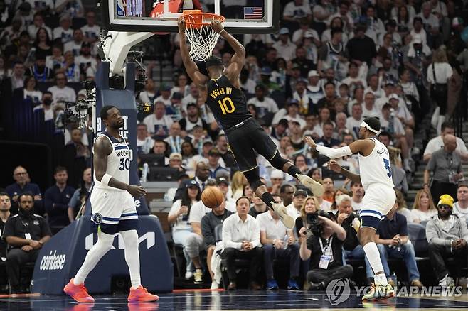 골든스테이트 지미 버틀러의 덩크 [AP=연합뉴스]