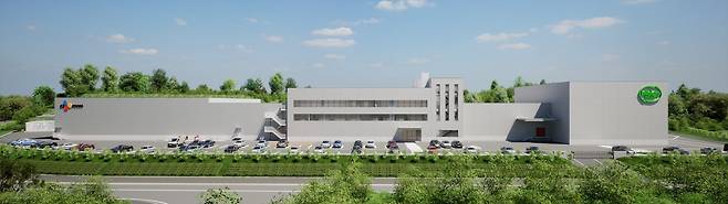 CJ제일제당의 일본 치바 신공장 조감도(CJ제일제당 제공)