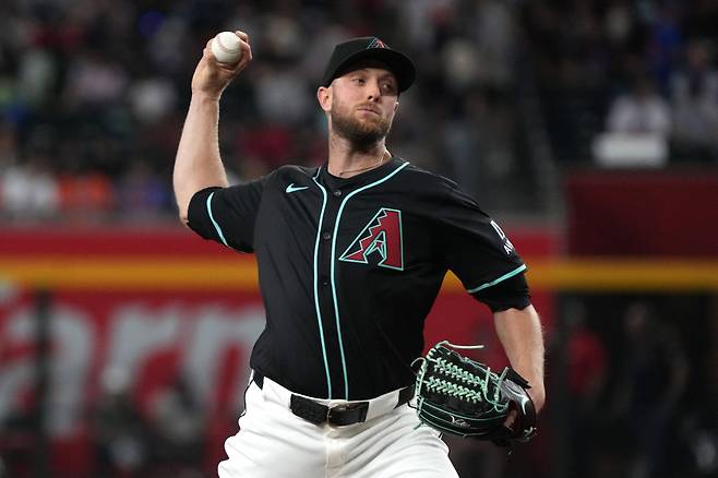 애리조나 다이아몬드백스 선발 메릴 켈리. Imagn Images연합뉴스