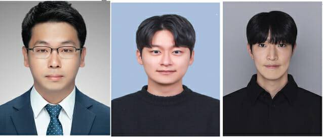 연세대 연구진. 강주훈 교수, 김강산 및 김지현 연구생(이상 공동1저자)