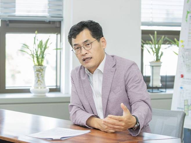 이기재 양천구청장은 올해 Y교육박람회에 대해 “지구 전체가 아이들의 배움터가 돼야 하고, 자연과 환경이 곧 교과서가 되어야 한다”고 강조했다. 양천구 제공.