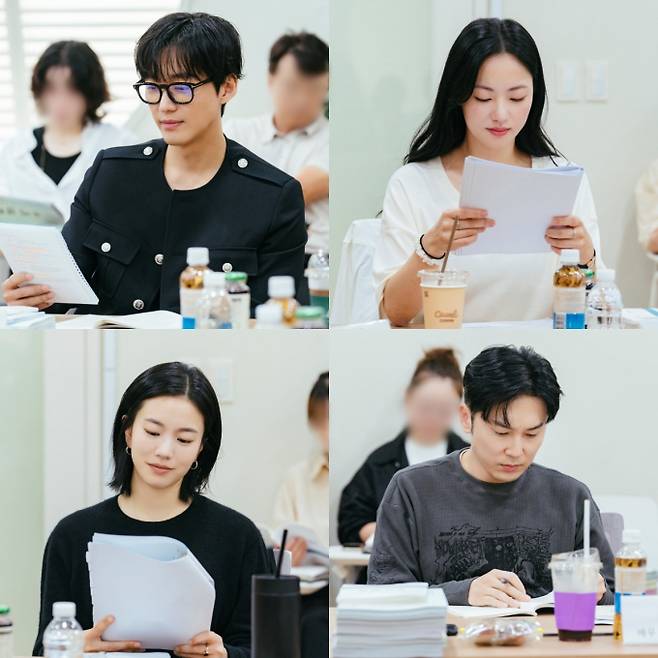 드라마 ‘우리영화’ 남궁민, 전여빈, 이설, 서현우 대본리딩 현장 이미지 (제공: SBS)