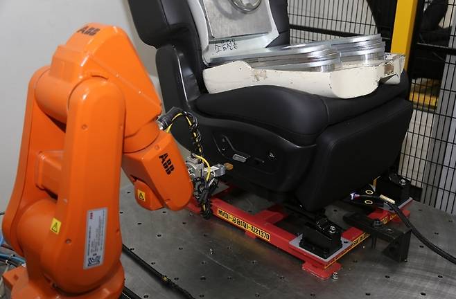 현대트랜시스 시트 내구 테스트