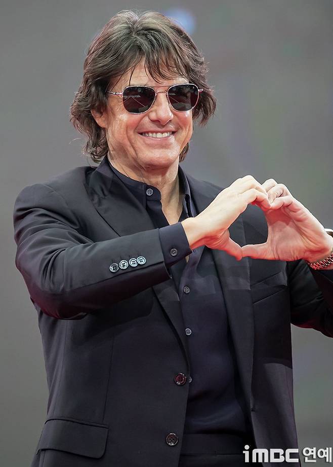 <미션 임파서블> 팀 내한 레드 카펫 기사 사진