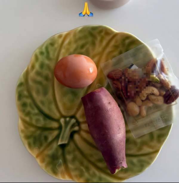 김나영 식단 사진./사진=김나영 인스타그램 캡처