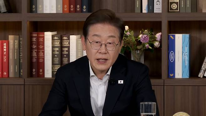 [이재명 후보 유튜브 캡처]