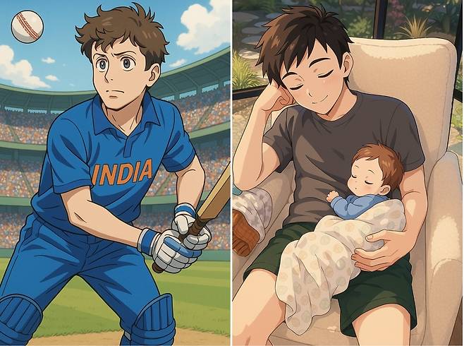 샘 올트먼 오픈AI 최고경영자가 자신의 사진을 애니메이션 스타일로 변환해 X(구 트위터)에 올린 이미지. /샘 올트먼 X