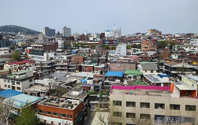 서울 용산구 한남2구역 전경. 사진=오세성 한경닷컴 기자