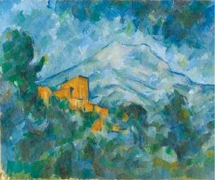 폴 세잔의 ‘생트빅투아르산과 누아 성’.