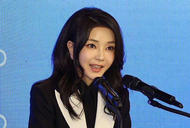 윤석열 전 대통령 부인 김건희 여사. 뉴시스