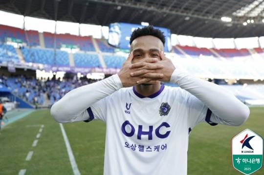 K리그2 득점왕 출신 모따 'K리그1도 접수!'. 사진[연합뉴스]