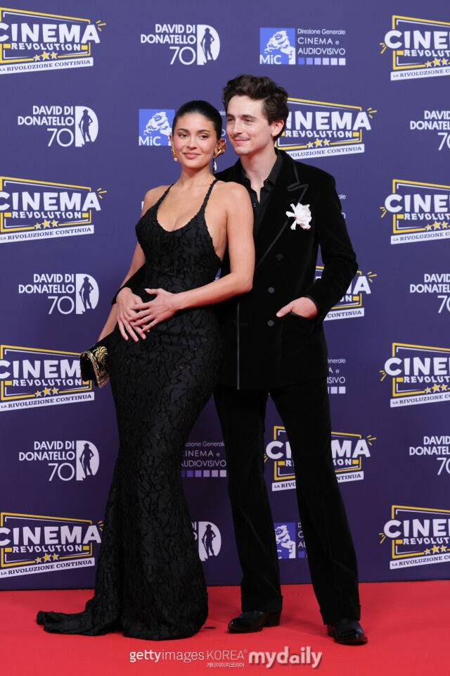 카일리 제너, 티모시 샬라메./게티이미지코리아