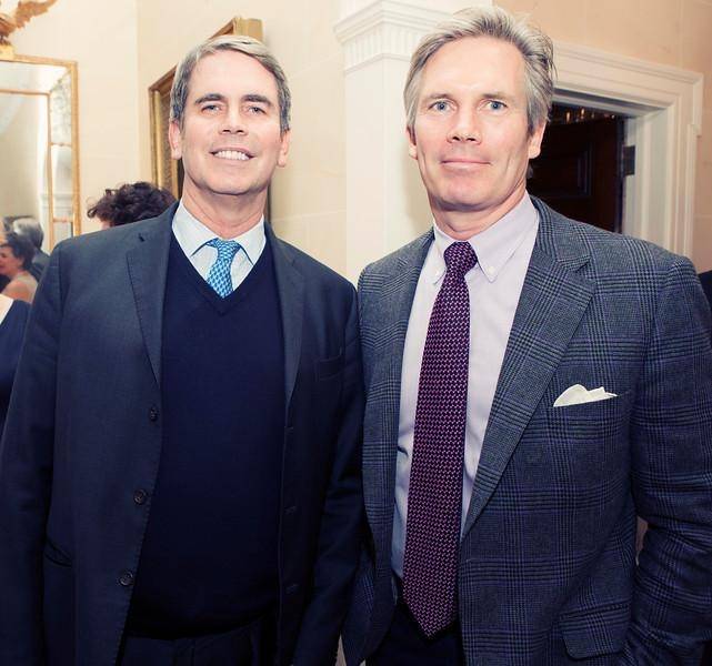 베선트(왼쪽) 장관과 그의 동성 배우자 존 프리먼  [SCMP]