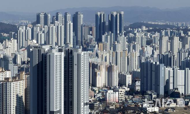 [대구=뉴시스]  대구 중구에서 바라본 대구 도심 아파트. 뉴시스DB. 2025.05.08. photo@newsis.com