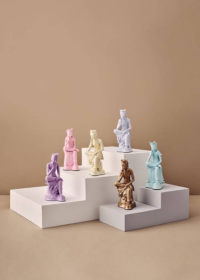 [서울=뉴시스] 반가사유상 미니어처(사진=국립박물관문화재단 제공) 205.05;08. photo@newsis.com  *재판매 및 DB 금지