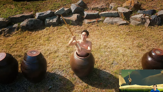 ‘한국판 퉁퉁퉁 사후르’의 한 장면. 울주군 유튜브 채널 캡처