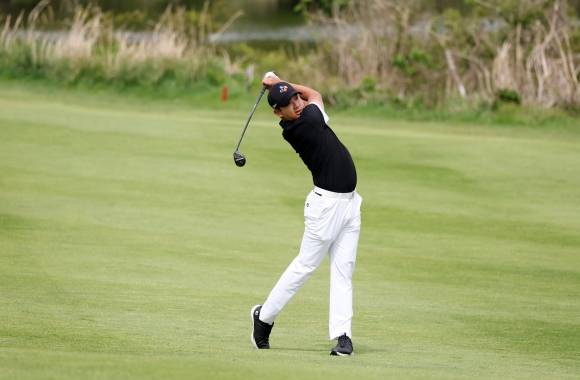 8일 제주 사이프러스 골프&리조트에서 열린 KPGA 클래식 1라운드 2위 최승빈. KPGA 제공