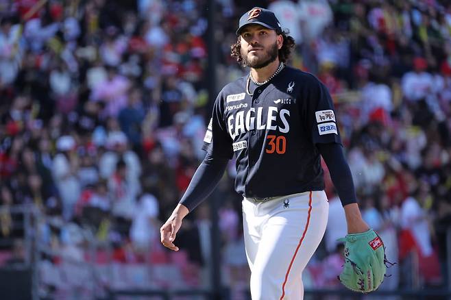 한화 코디 폰세. 연합뉴스