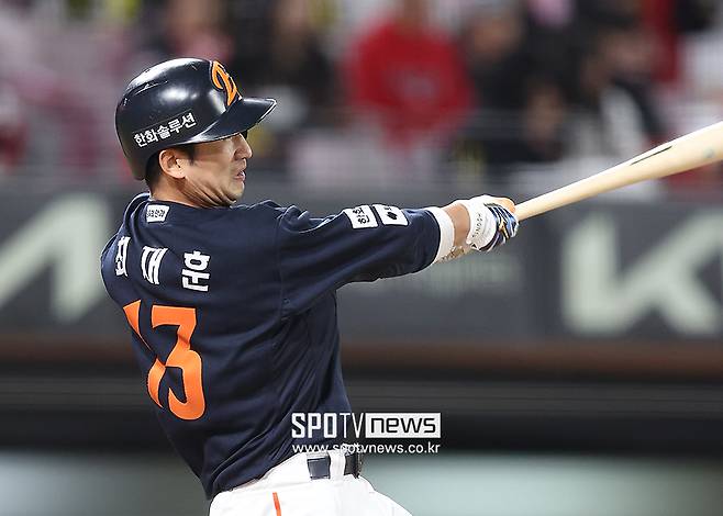 ▲ 올 시즌 공수에서 대활약하며 한화 안방을 지키고 있는 최재훈 ⓒ곽혜미 기자