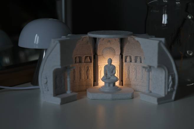 석굴암 조명 [국립박물관문화재단 제공. 재판매 및 DB 금지]