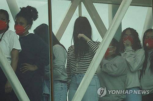 베네수엘라로 추방된 미국 불법 이민자들 [로이터 연합뉴스 자료사진. 재판매 및 DB 금지]