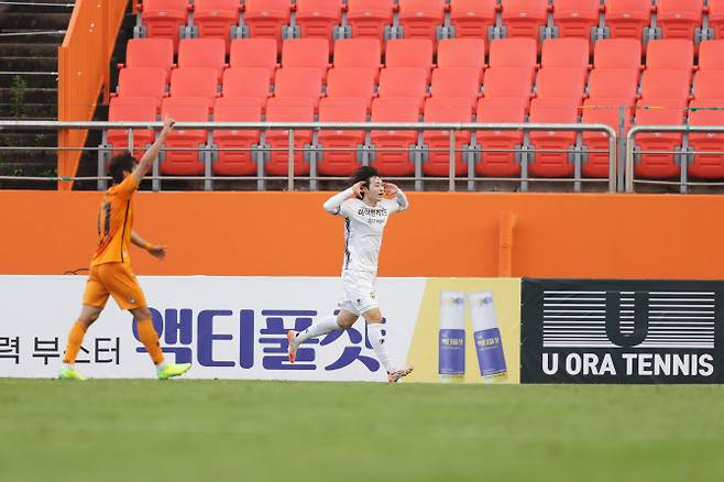 이지호(강원). 사진=한국프로축구연맹