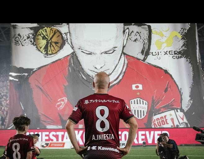 빗셀 고베 시절 이니에스타. 사진출처=이니에스타 인스타그램