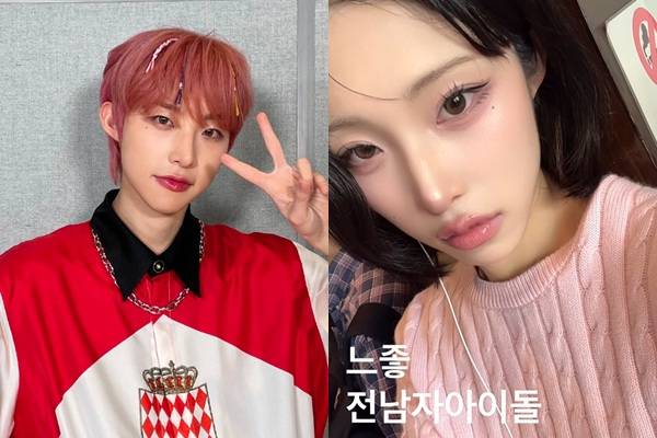 그룹 제이위버 출신의 멤버 류제이가 여장 인플루언서 채류진으로 활동 중인 근황이 화제다. /사진=제이위버, 채류진 인스타그램 캡처